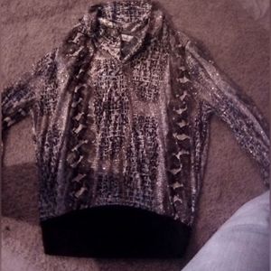 Vintage snakeskin Long sleeve shirt